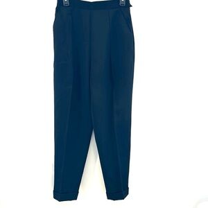 Lord & Taylor 100% Wool‎ Black Classic Size 6 Women’s Slacks Pants